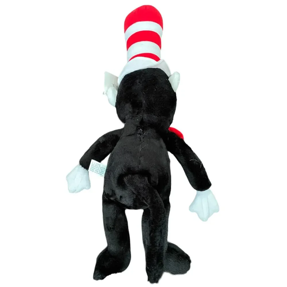 Dr. Seuss Cat In The Hat Plush Toy Vintage Y2K Stuffed Animal Soft Things TAGS